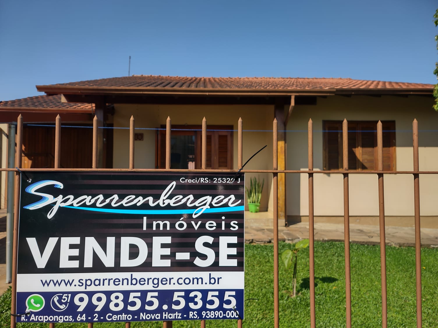 Fotos do imóvel Vendo Ótima Casa no Centro de Nova Hartz - Sparrenberger Imóveis