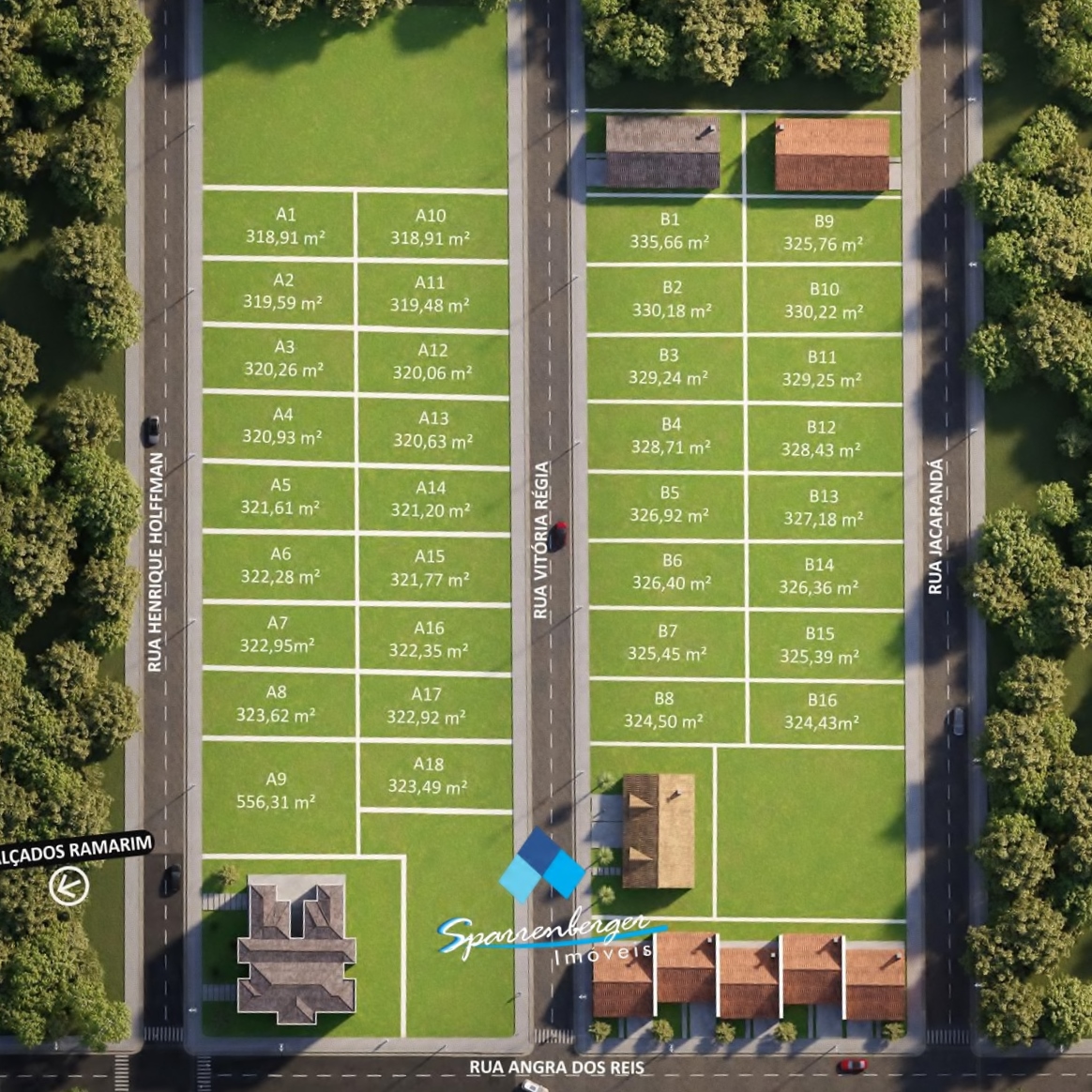 Fotos do imóvel Vende-se terreno Residencial das Rosas em Nova Hartz - Sparrenberger Imóveis